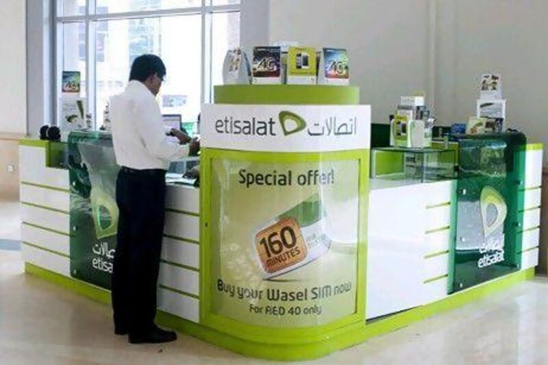 Etisalat is now focusing on foreign markets. Sarah Dea / The National