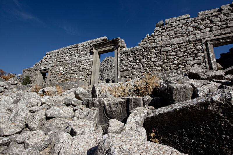 Alexander the Great failed to take the city in 333 BC, eventually moving on to Sagalassos. Charlotte Mayhew / The National