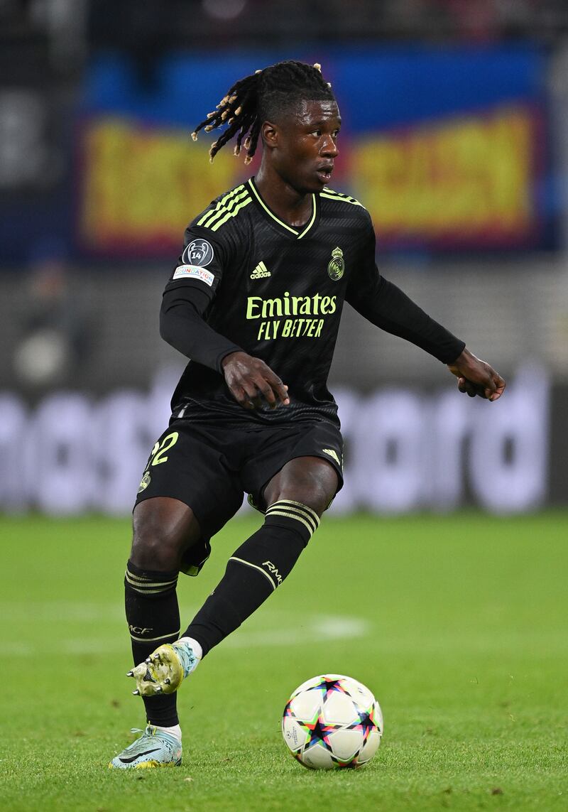 Eduardo Camavinga earns £141,000 a week at Real Madrid. Getty