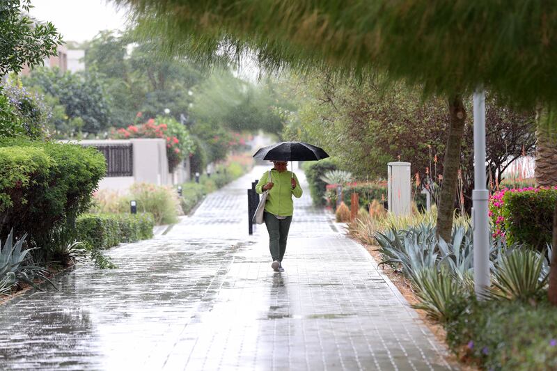 A study published last month has suggested a new method to encourage more rainfall in the Emirates. Chris Whiteoak / The National