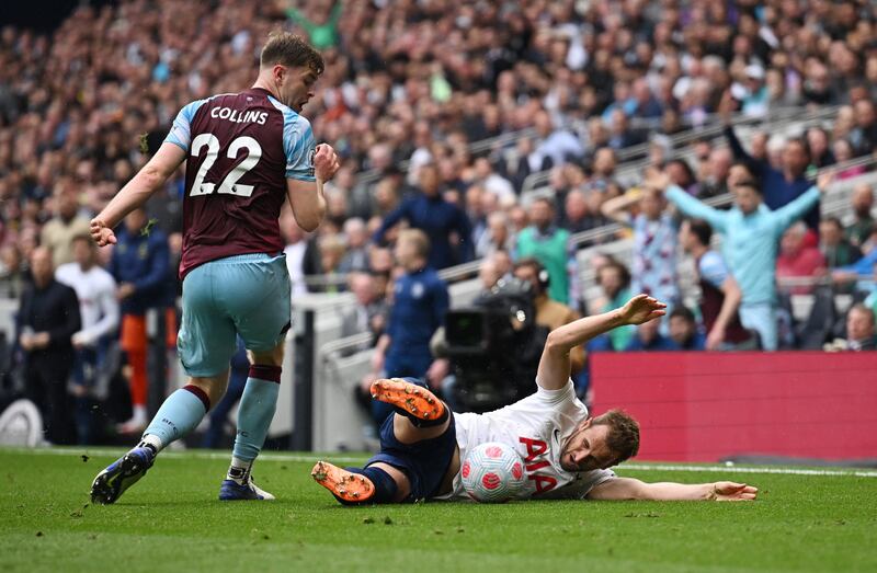 Nathan Collins - 8: Seemed to be one-man defensive magnet at start of game as everything Spurs threw into box, Collins was on hand to clear - one a goalbound Kane header. Clever through balls to set-up chances for Cornet and Barnes. Reuters