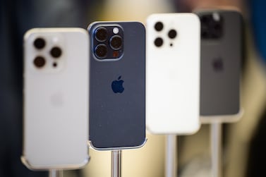 Models of the iPhone 15 secured the top three spots in the list of best-selling smartphones for the first quarter of 2024. Getty Images