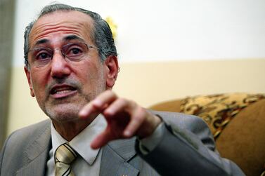 Muwaffaq Al Rubaie pictured in 2008, when he was Iraq’s National Security Adviser. AFP