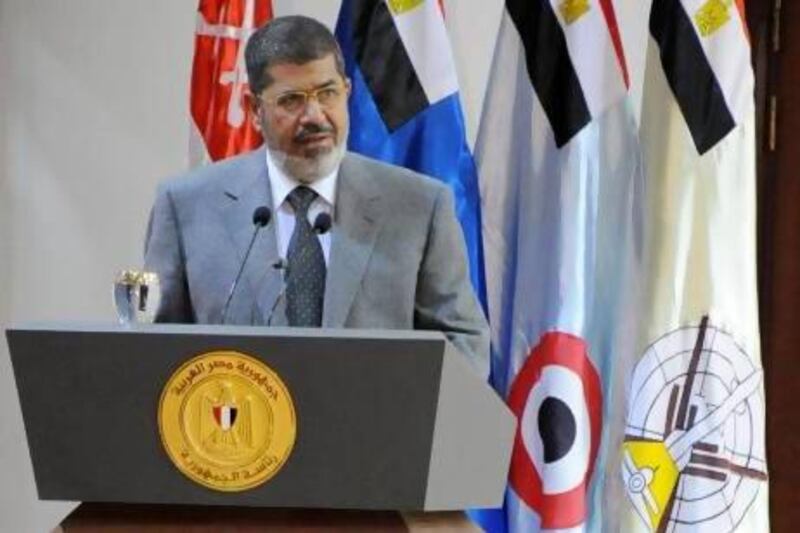 Mohammed Morsi raised hopes when he took office. But that sentiment soon turned into disappointment. EPA
