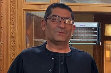 Afghan journalist Rahmatullah Nekzad pictured in Kabul, Afghanistan, on July 29, 2019. Nekzad , a prominent local journalist was shot dead by unknown assailants in Afghanistan's central Ghazni province on Monday, December 21, 2020. AP