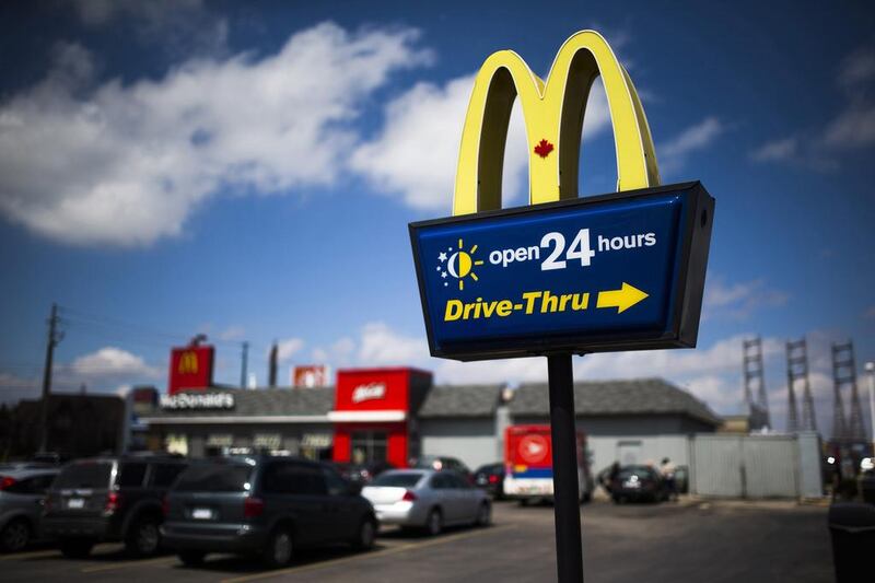 McDonald's see the home delivery market as being worth $100bn. Mark Blinch/Reuters
