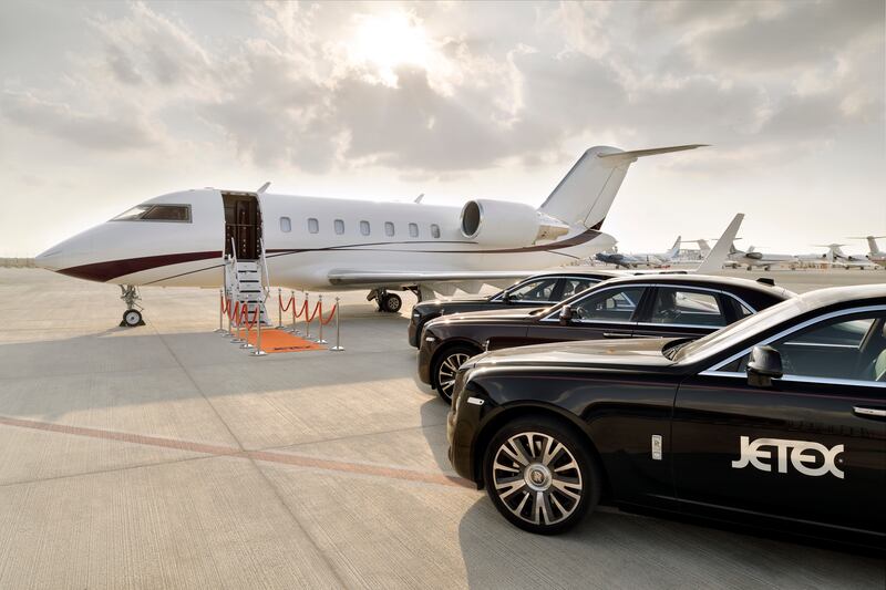 Private aircraft can be either a Falcon, Bombardier or Lear jet, depending on the configuration and seats required.
