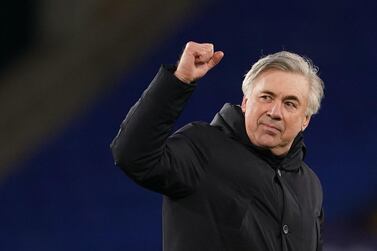 Everton manager Carlo Ancelotti is confident of ending his club's trophy drought which goes back to 1995. Reuters