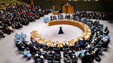 The US has moved from vetoing Gaza ceasefire resolutions at the UN Security Council to tabling them. AFP