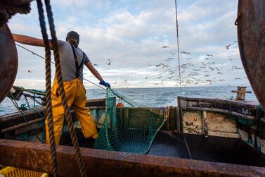 Fishing rights are a major sticking point in UK-EU Brexit negotiations. EPA
