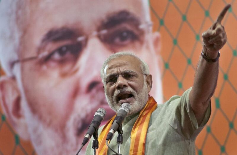 A reader says Narendra Modi will have to change the way he thinks if he becomes India’s premier. Jagadeesh NV / EPA

