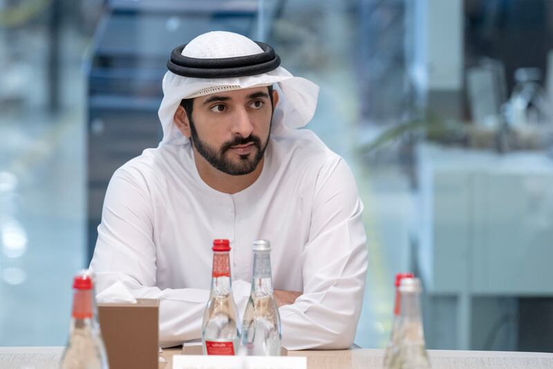 Sheikh Hamdan bin Mohammed has approved a Dh30m fire safety plan. Photo: Dubai Media Office