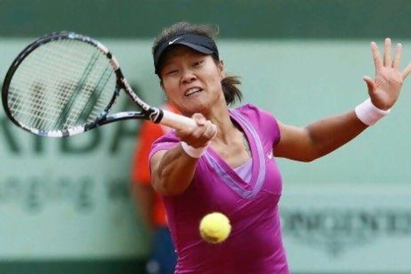 Li Na has not won a title since the Chinese player lifted the French Open women's singles trophy last year. Patrick Kovarik / AFP
