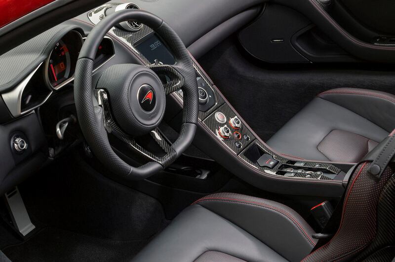 Handout: McLaren 12C Spider (Courtesy McLaren Automotive)