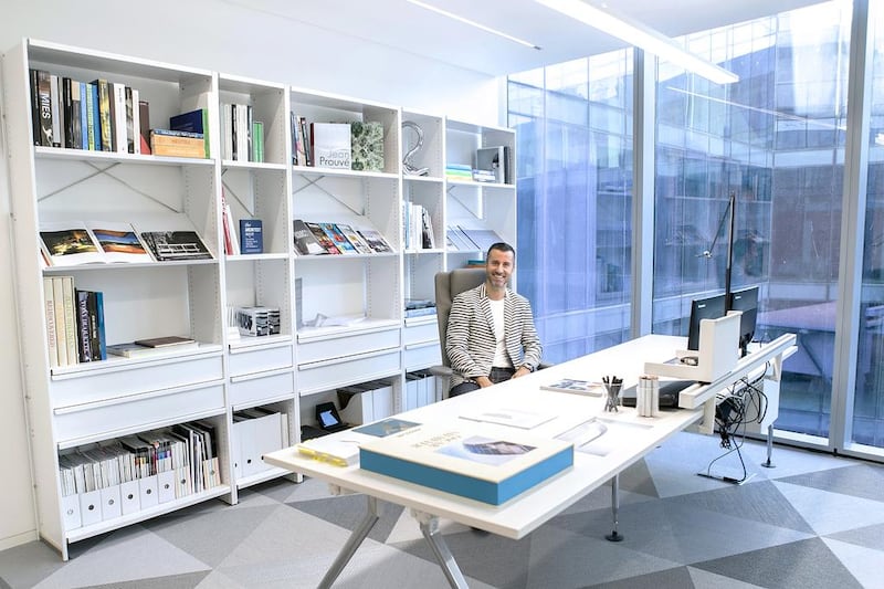 Viktor Udzenija, founder and CEO of Viktor Udzenija Architecture + Design. Reem Mohammed / The National