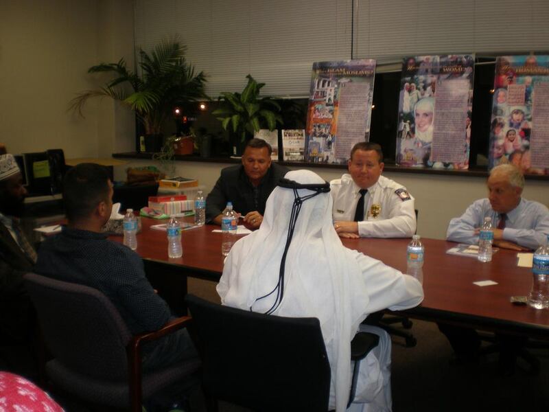 Ahmed Al Menhali receives an apology from Police and officials in Avon, Ohio. 