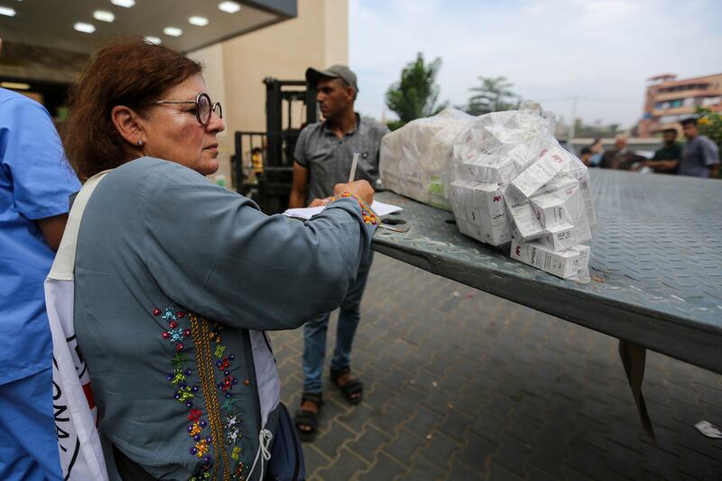 Medical supplies and aid packages have been trickling into Gaza through the Rafah crossing. Getty Images