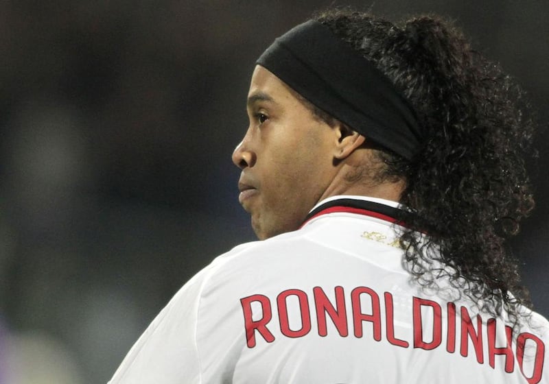 Brazilian great Ronaldinho has been nominated in 'Player of the Century' category. AP