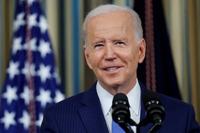 US President Joe Biden is expected at the Cop27 climate conference in Sharm El Sheikh on November 11. Reuters