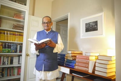 12  Aug 2017 - Pune , INDIA.

 K. K. Nayudu  at his Home at Koregaon Park in Pune.

(Subhash Sharma for The National)