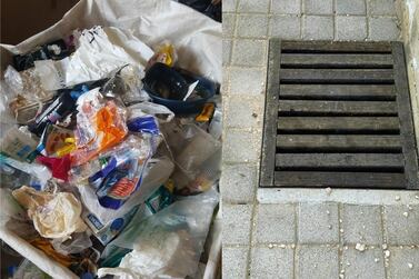 Single-use plastic recycled and used to manufacture a drain cover in Lebanon. Courtesy of Ziad Abi Chaker