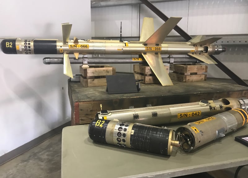 US authorities seized two arms shipments that included the '358' surface-to-air missile. Photo: US Justice Department of Justice