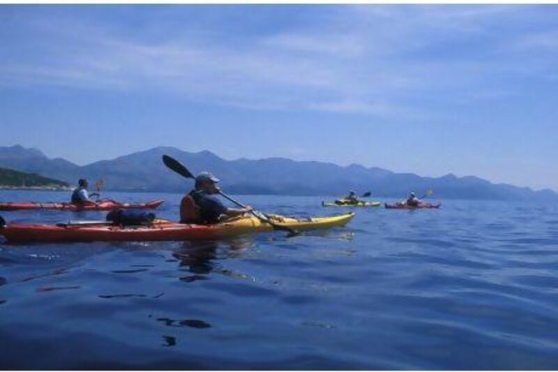 Enjoy daily sea kayaking excursions in Croatia to take in the islands of Kolocep and Ruda.