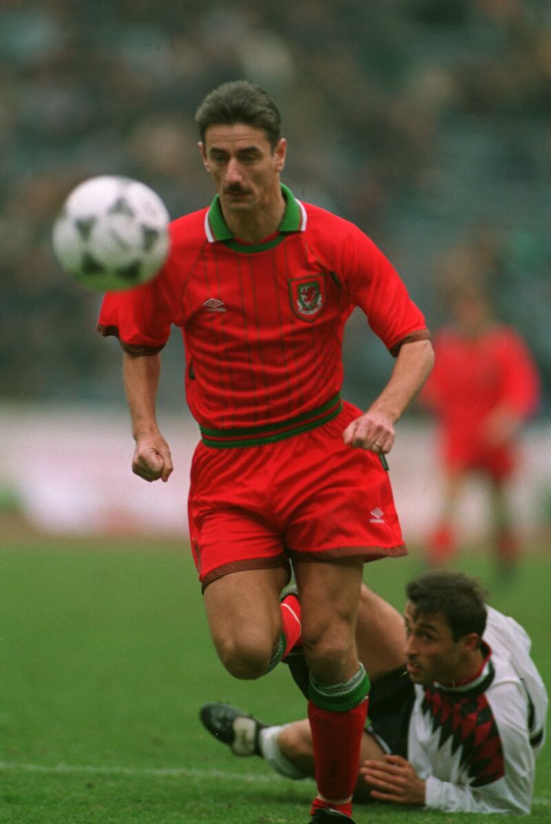 3: Ian Rush - Wales (73 caps, 28 goals). Liverpool's record goalscorer narrowly missed out on qualification for the 1994 World Cup in the US. Getty
