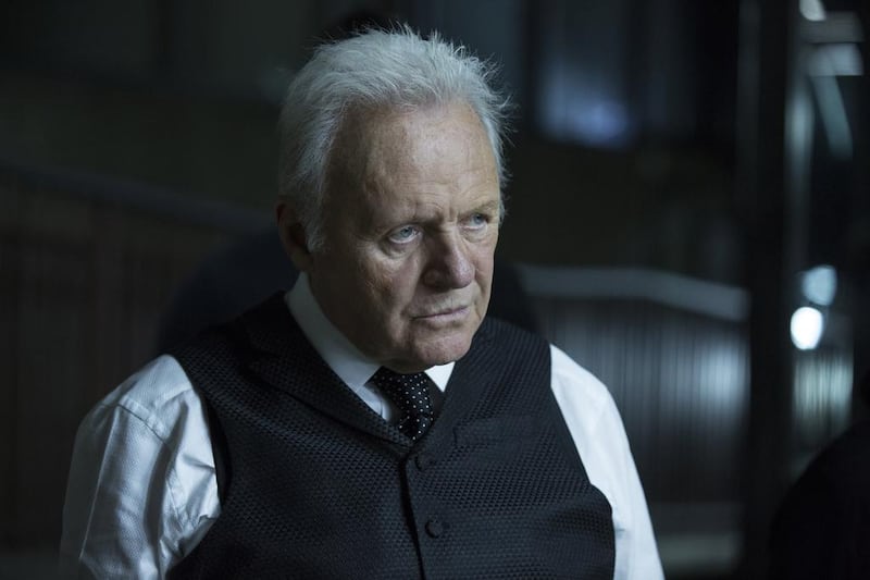 Anthony Hopkins as Dr Robert Ford in Westworld. Courtesy HBO / OSN