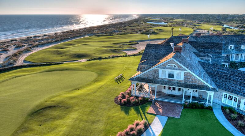 The Kiawah Island Golf Resort in South Carolina has hosted PGA golf tournaments and has stellar views of the Atlantic Ocean. Photo: Kiawah Island Golf Resort