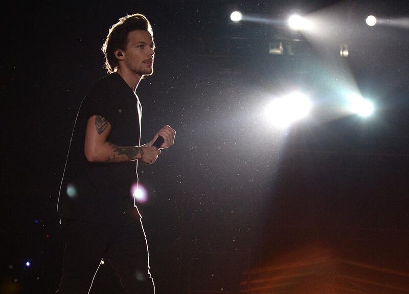 Louis Tomlinson performs at the Velez Sarsfield stadium in Buenos Aires, Argentina, EPA