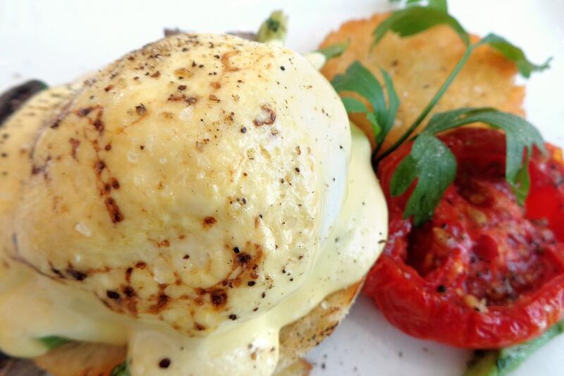 The Classic Eggs Benedict at Fanr restaurant. Courtesy Stacie Overton Johnson