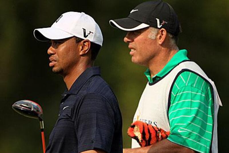 Tiger Woods, left with his former caddie Steve Williams, is sure to have plenty of offers when he hires a replacement.