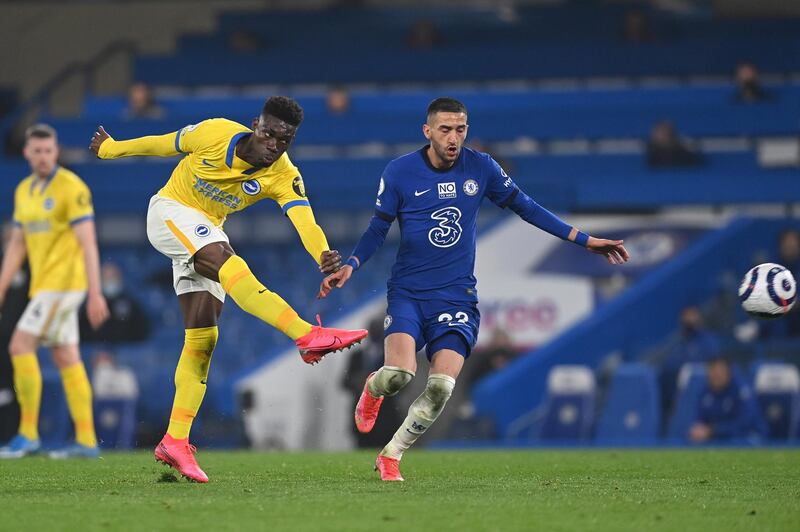 Yves Bissouma 7 - Another good showing for Yves Bissouma as the midfielder looked to be the engine in the Brighton midfield. The Mali star won the ball back on a number of occasions while showing composure dribbling out of space when regaining possession. Getty