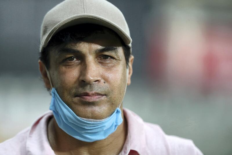 Dubai, United Arab Emirates - Reporter: Paul Radley. Sport. Cricket. UAE coach Robin Singh before the game between ECB Blues and Fujairah in the final of the Emirates D10. Friday, August 7th, 2020. Dubai. Chris Whiteoak / The National