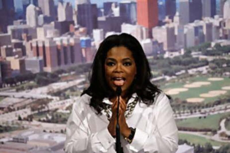 Oprah Winfrey, the world's most powerful celebrity.