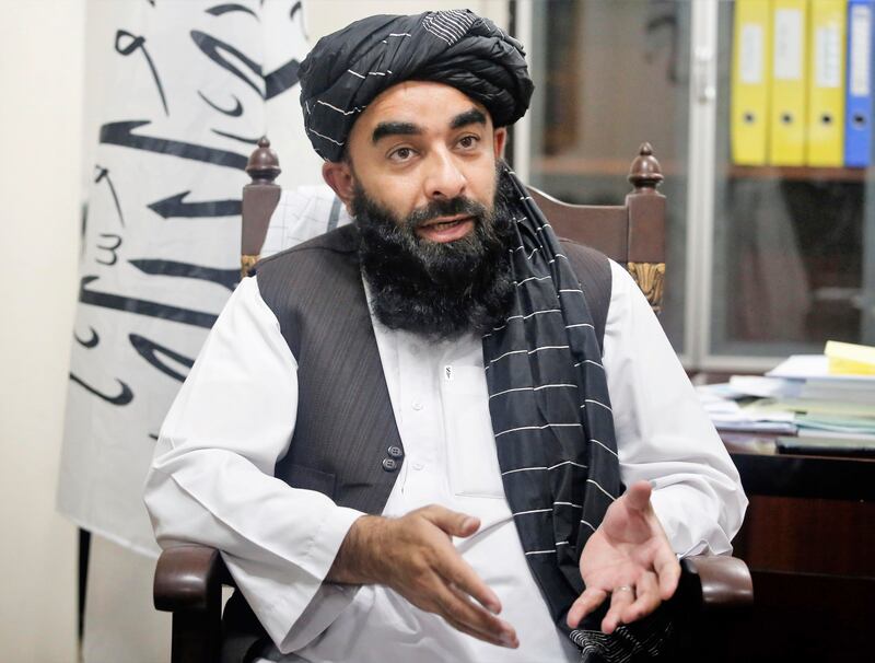 Zabihullah Mujahid, the Taliban's central spokesman, said they are still 'collecting information regarding these detentions'. AP