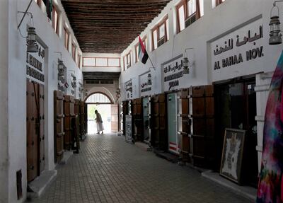 Sharjah, United Arab Emirates - June 4, 2013.  The Souq Al Arsa around the Heritage area.  ( Jeffrey E Biteng / The National )