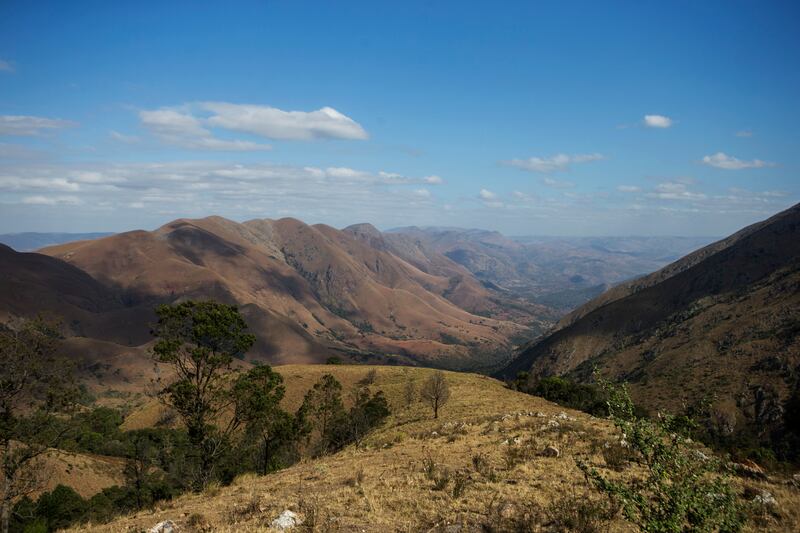 The Barberton Makhonjwa Mountains were recently named a Unesco World Heritage Site. AFP
