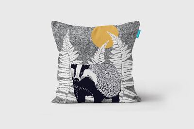 Incorporate Pantone's colours of the year - grey and yellow - in accessories such as cushion covers. Photo: Perkins & Morley Ltd