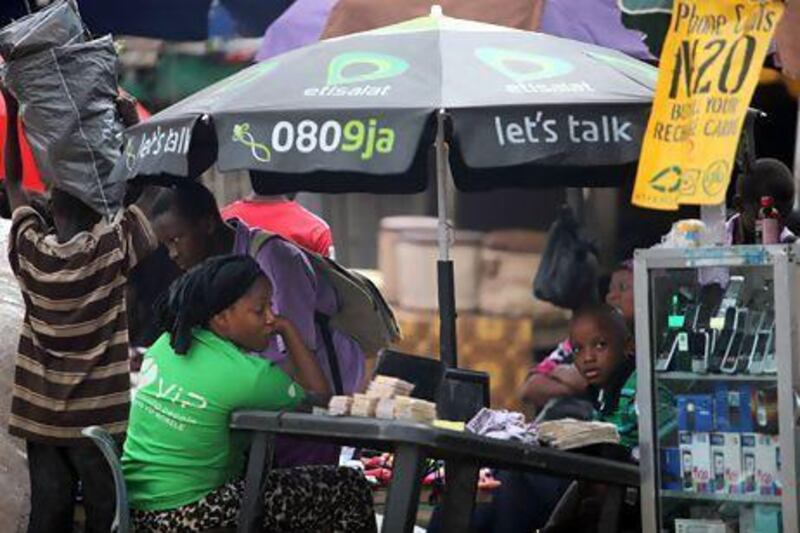 Etisalat is bidding to enter five new markets. Akintunde Akinleye for The National