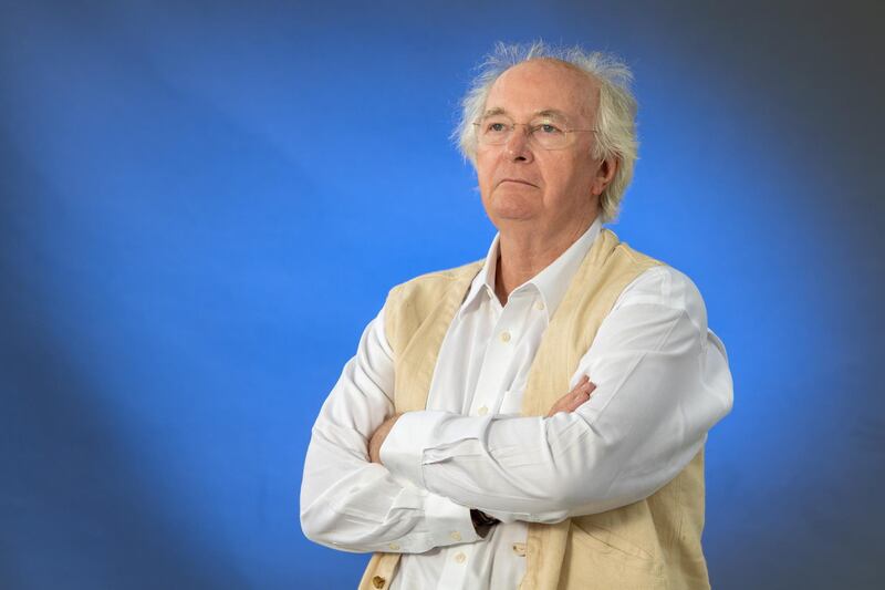 EDINBURGH, SCOTLAND - AUGUST 11:  English novelist Philip Pullman attends a photocall during the annual Edinburgh International Book Festival at Charlotte Square Gardens on August 11, 2018 in Edinburgh, Scotland.  (Photo by Roberto Ricciuti/Getty Images)