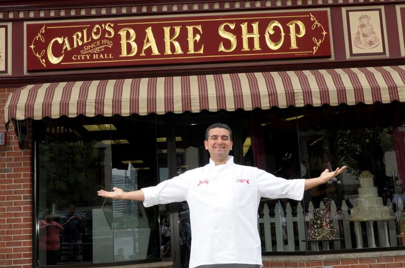 Buddy Valastro, the star of the popular show Cake Boss, is looking to expand his bakery chain to the Middle East. AP