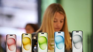 The strong performance of the iPhone 15 series has helped Apple in the first quarter of 2024, Counterpoint Research said. PA