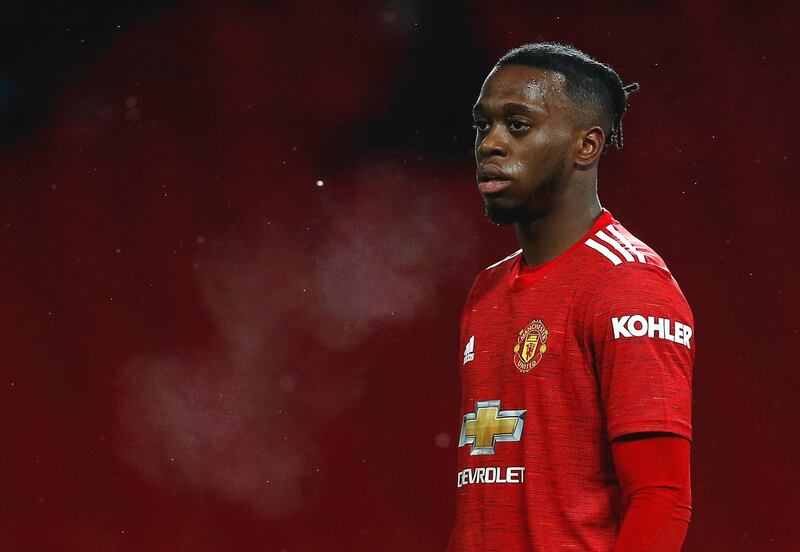 Aaron Wan-Bissaka - 6. Got forward a lot as United dominated possession but created few chances against a packed West Brom defence. EPA