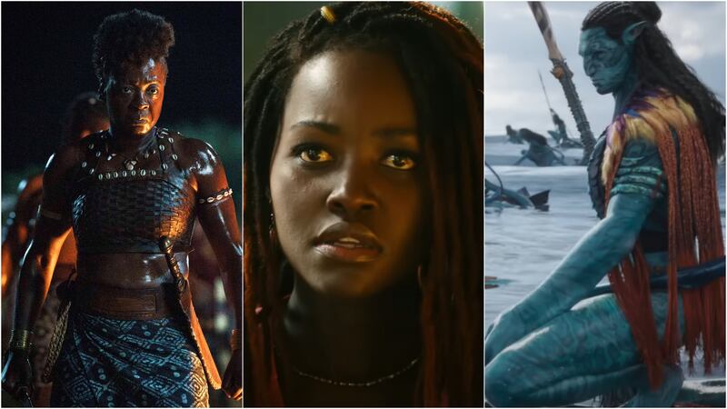 Studios look to round off the year with a bang with the likes of 'The Woman King', 'Black Panther: Wakanda Forever' and the 'Avatar' sequel coming soon. Photo: Sony Pictures; Marvel Entertainment; 20th Century Studios