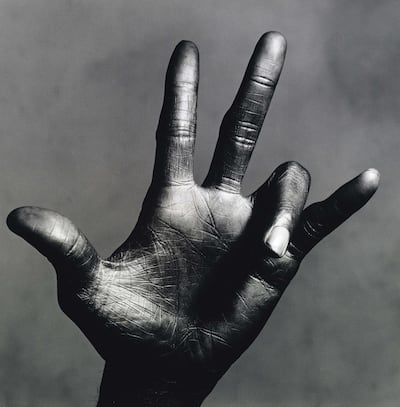 The Hand of Miles Davis (C), New York, 1986Unframed image size: 48x47cmIrving Penn�� The Irving Penn Foundation