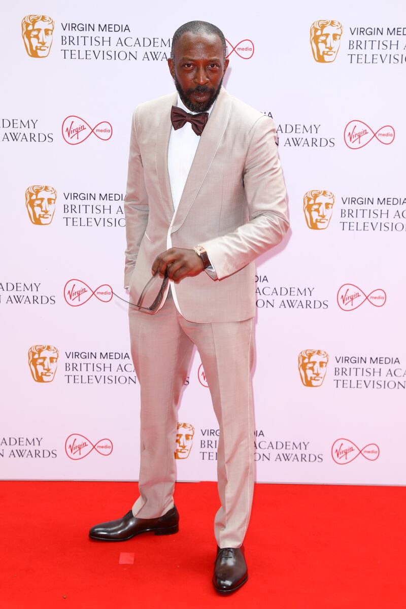 Actor Shaun Parkes attends the Bafta Television Awards at Television Centre on June 6, 2021 in London, England. Getty Images