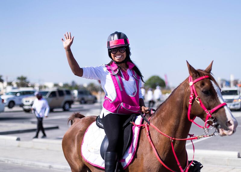 ABU DHABI, UNITED ARAB EMIRATES 5 MARCH 2020.
Pink Caravan riders at Sheikh Zayed Grand Mosque in Abu Dhabi.

With 64,012 free medical screenings, support of 795 medical clinics, and over 300,000 volunteering hours since its inception in 2011, Pink Caravan — an initiative dedicated to raising awareness for early detection of cancer, rides resolutely into its 10th year, combining its educational messaging with action in the form of free health screen checks for both women and men.

(Photo: Reem Mohammed/The National)

Reporter:
Section: