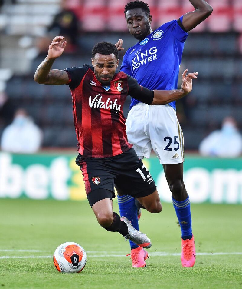 Wilfred Ndidi - 5: Was fortunate to escape with only a booking for brining Wilson down for Bournemouth's equaliser. Reuters